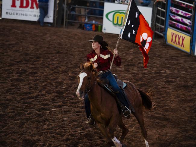 All the action at the sold-out 50th iteration of the Noonamah Tavern and Rodeo. Picture: Pema Tamang Pakhrin