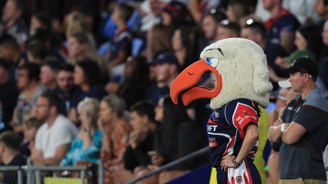 17th October 2020, Runaway Bay Fans during the Gold Coast Rugby League A-Grade Grand Final between the Runaway Bay Seagulls and the Burleigh Bears played at CBus Stadium Photo: Scott Powick Newscorp