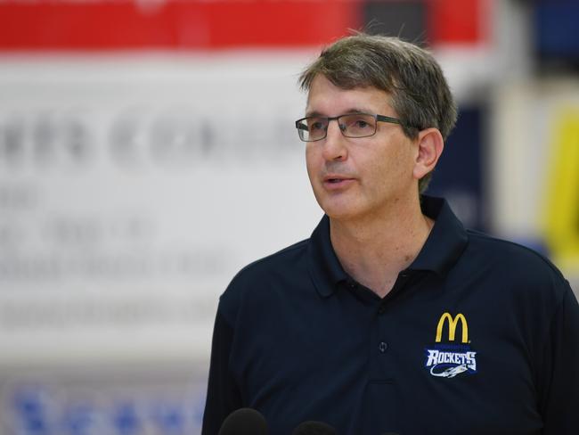 Rockhampton Rockets’ coach Neal Tweedy.