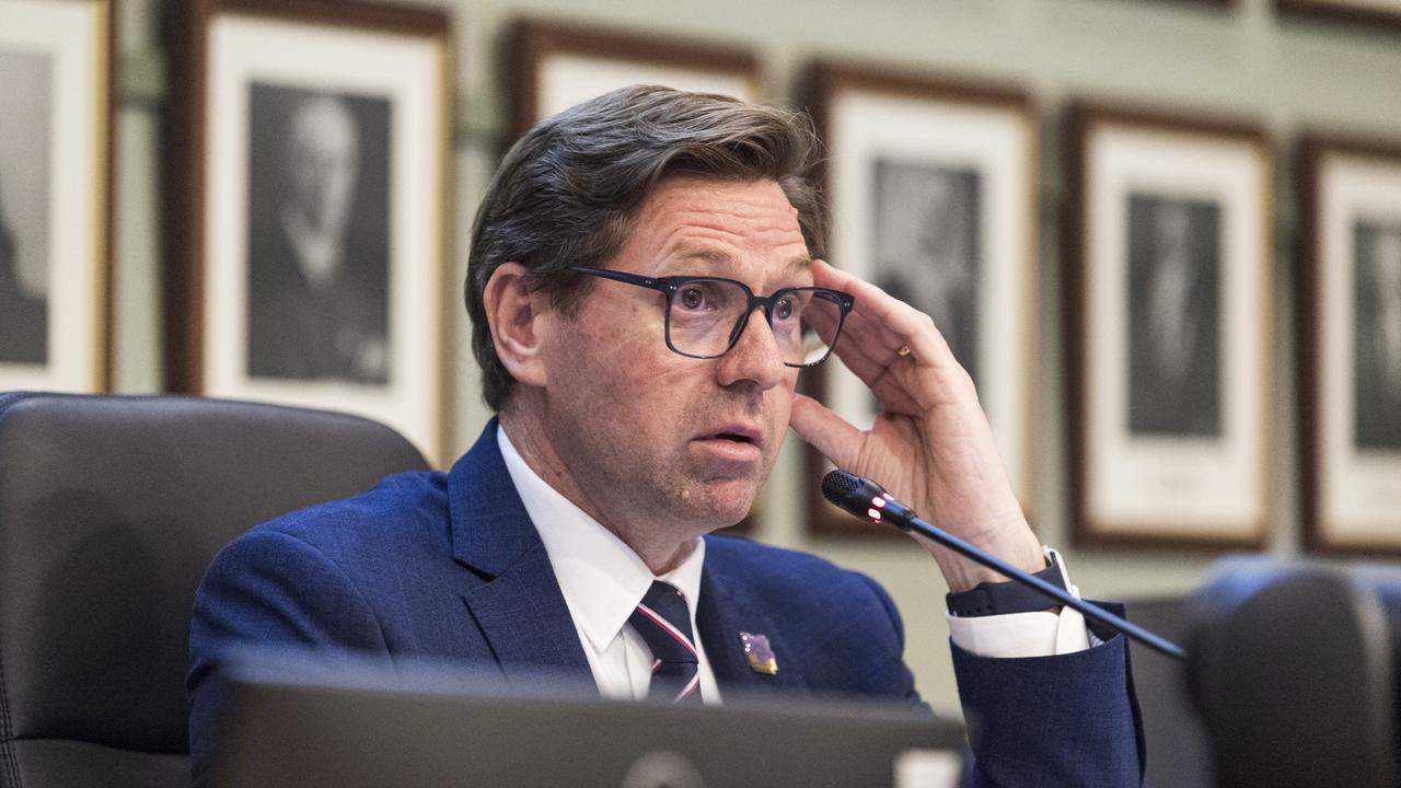 Mayor Geoff McDonald during an ordinary meeting of council, Tuesday, May 28, 2024. Picture: Kevin Farmer