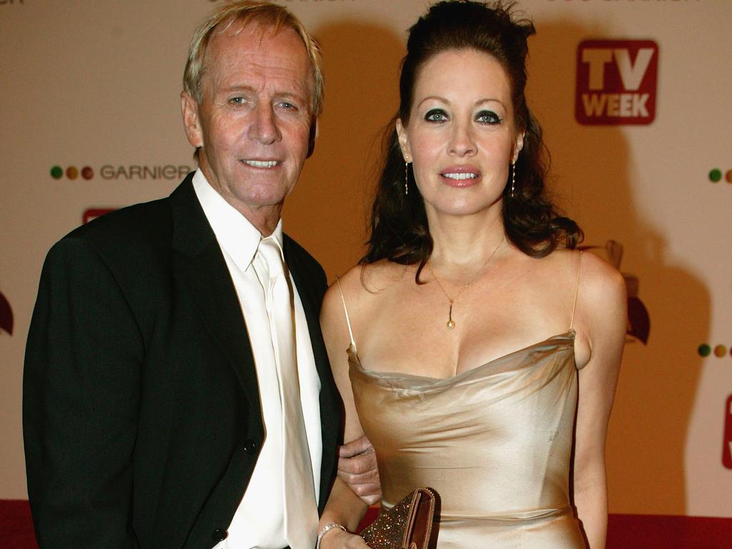 The couple at the Logie Awards in 2004 in Melbourne. Picture: Lucas Dawson/Getty Images