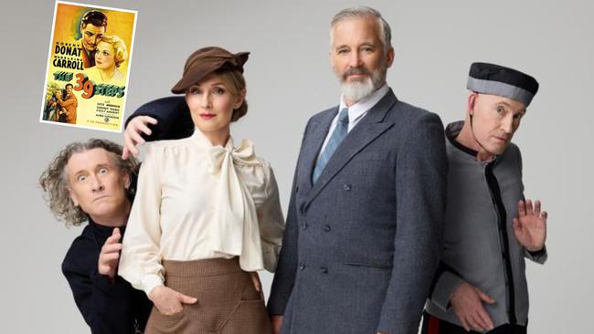 Gold Logie award-winning actress Lisa McCune stars in The 39 Steps.