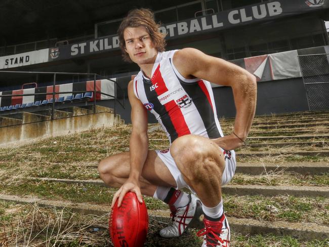 Nathan Freeman’s latest hamstring setback will keep him out for another month. Picture: Colleen Petch