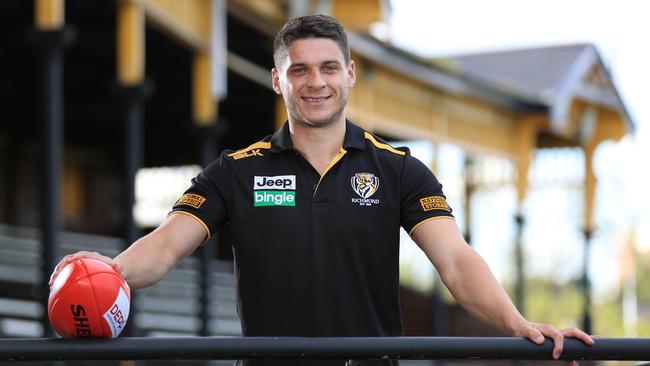 Richmond will welcome Dion Prestia to its best 22 in 2017. Picture: Alex Coppel