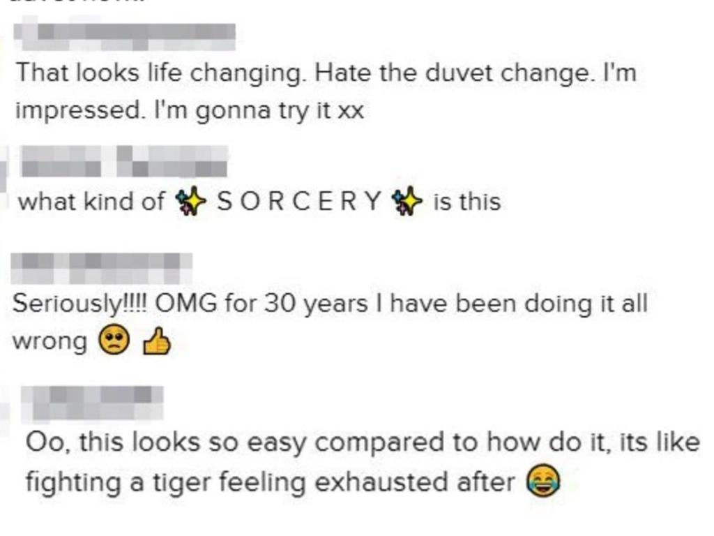 Thousands of people have commented on the post as they praised Sophie's hack. Picture: TikTok