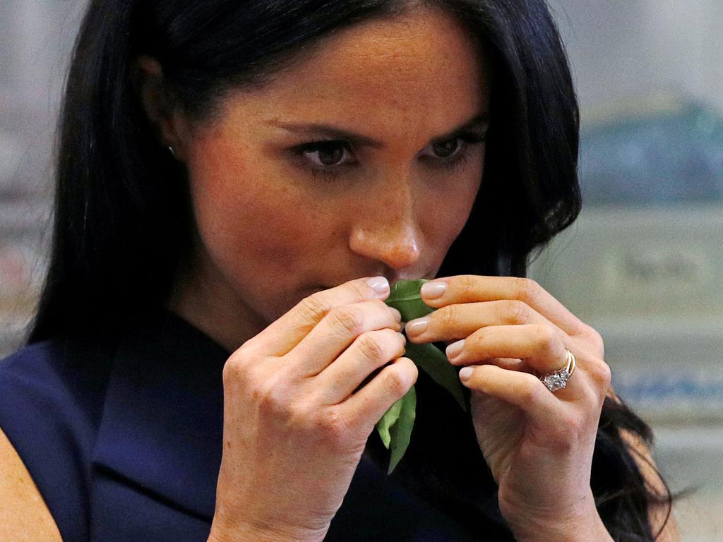 The menu included indigenous ingredients that the royals probably wouldn’t be familiar with. Picture: Phil Noble