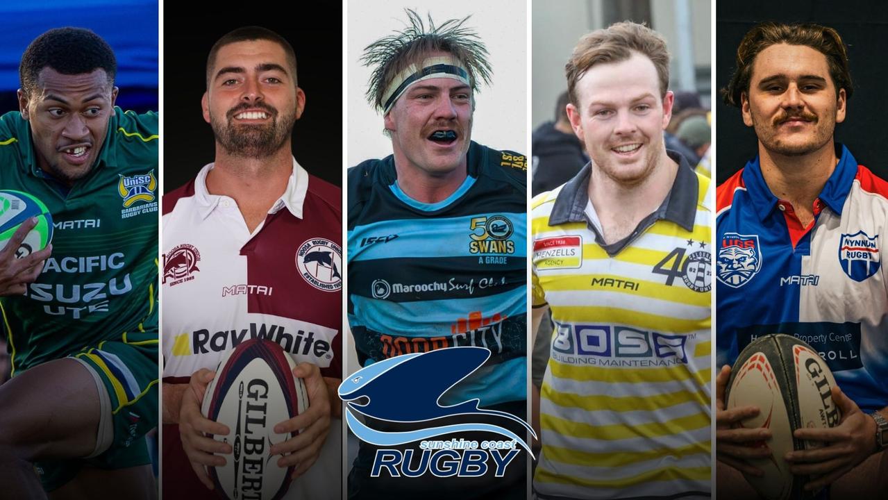Sunshine Coast rugby union a-grade round six team of the week. Pictures: Nicola Anne Photography, Facebook.