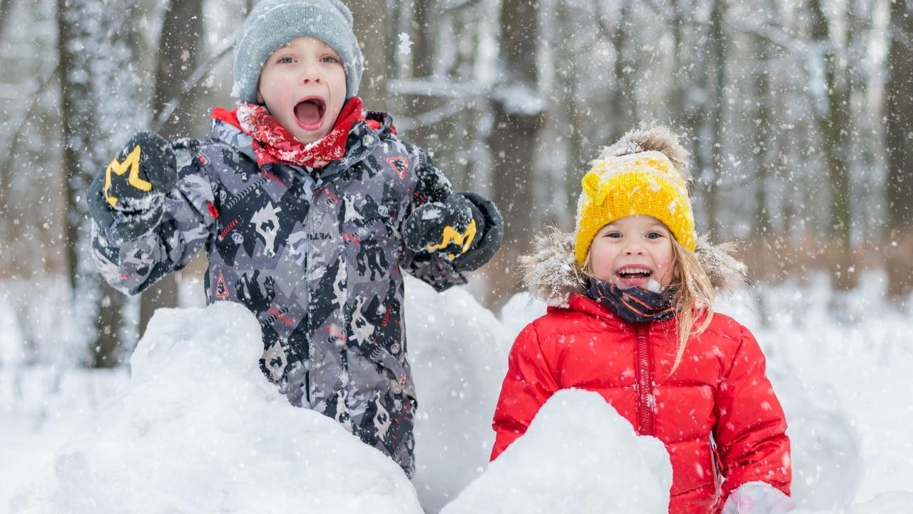 Children's store snow gear