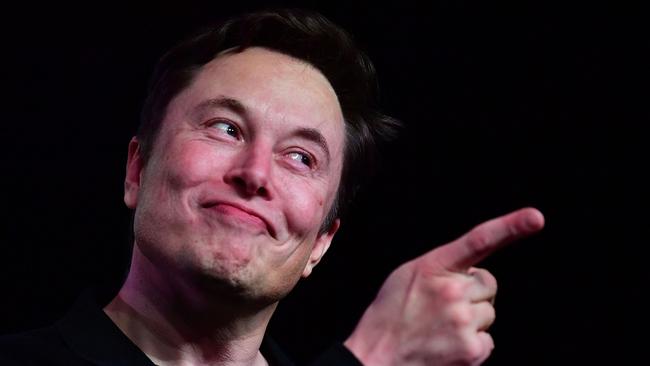 (FILES) In this file photo taken on March 14, 2019 Tesla CEO Elon Musk speaks during the unveiling of the new Tesla Model Y in Hawthorne, California. - Elon Musk took control of Twitter and fired its top executives, US media reported late October 27, 2022, in a deal that puts one of the top platforms for global discourse in the hands of the world's richest man. Musk sacked chief executive Parag Agrawal, as well as the company's chief financial officer and its head of legal policy, trust and safety, the Washington Post and CNBC reported citing unnamed sources. (Photo by Frederic J. BROWN / AFP)