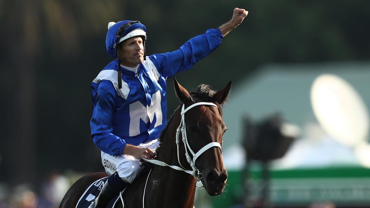 Hugh Bowman and Winx combined for 25 Group 1 wins. Picture: Getty Images