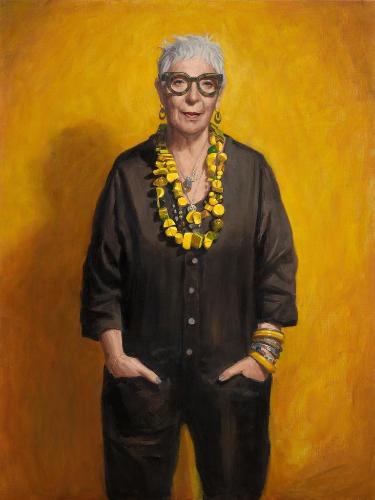 Marie Mansfield’s 'Ronni Kahn AO (founder of OZHarvest)', oil on linen, 122.6 x 60.6cm. Sitter: Ronni Kahn