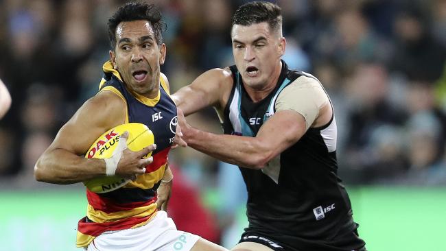 Tom rockliff had a big night, Eddie Betts was more subdued.