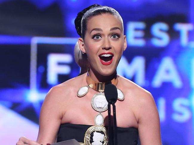 Katy Perry declared Sia Best Female Artist at the ARIA Awards in Sydney.