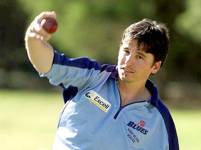 Robertson back in his days with the NSW Blues.