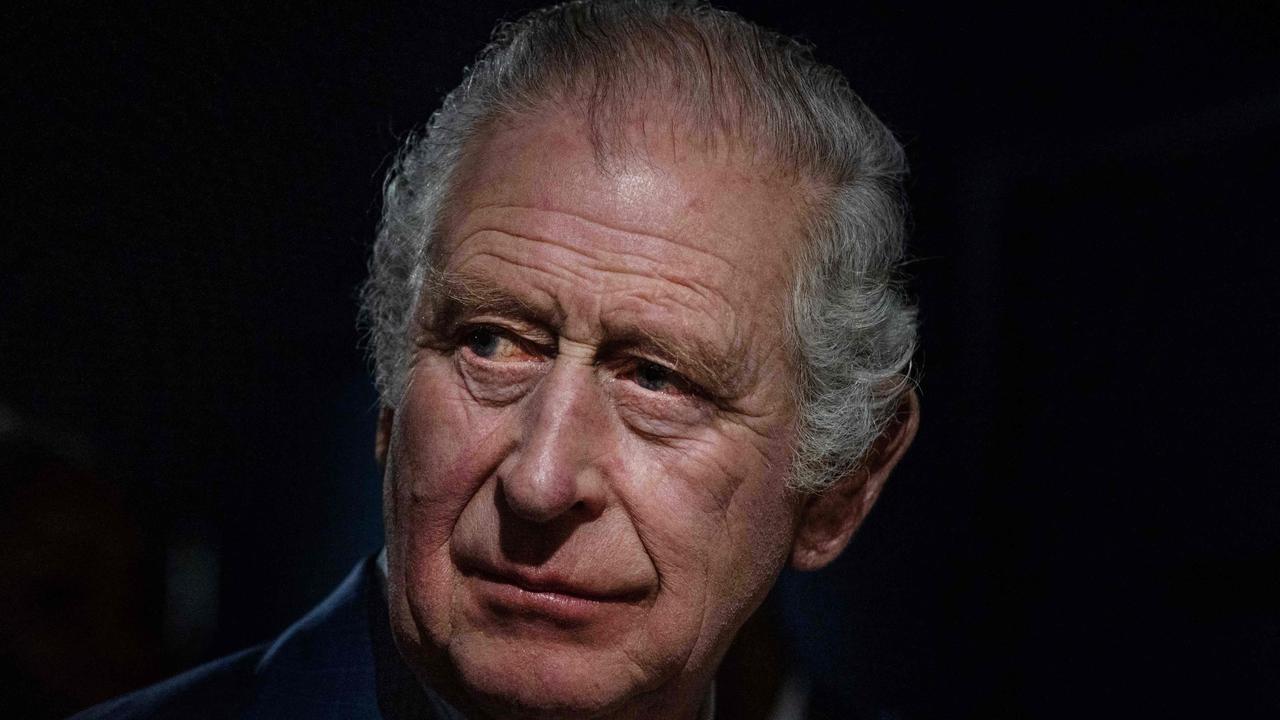 Britain's King Charles III looks on during a visit of the Africa Centre, in Southwark, Greater London, on January 26, 2023. (Photo by Jack Hill / POOL / AFP)