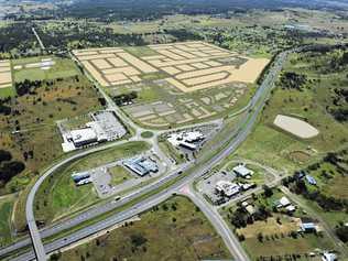 BIG UPDATE: Aldi is one of several retailers set to move into the $80 million Plainland Crossing development in the Lockyer Valley. Picture: Maddison Ridge