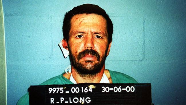 Robert Paul Long who was found guilty of lighting the fatal Palace Backpackers Hostel fire at Childers in which 15 were killed in June 2000.