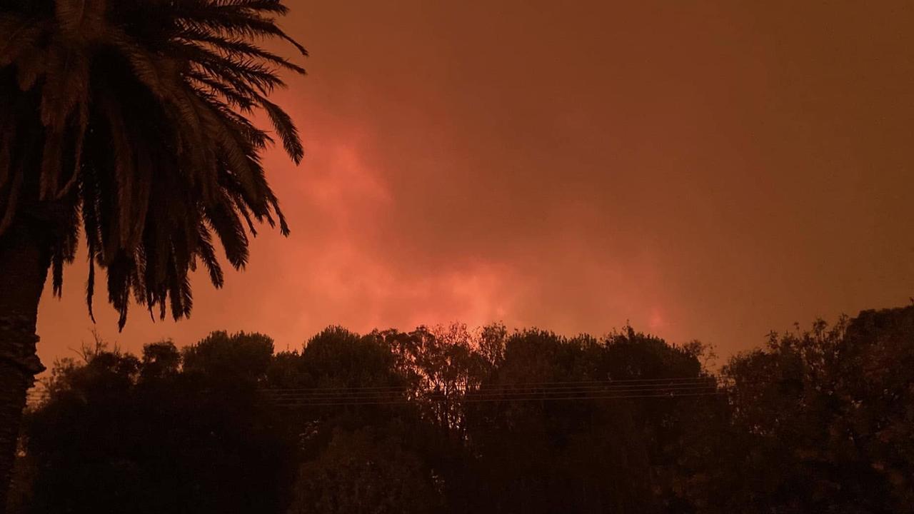 ‘Too late to leave’: Out-of-control bushfire rages in Victoria’s west