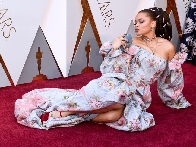 Work that red carpet. Picture: Getty