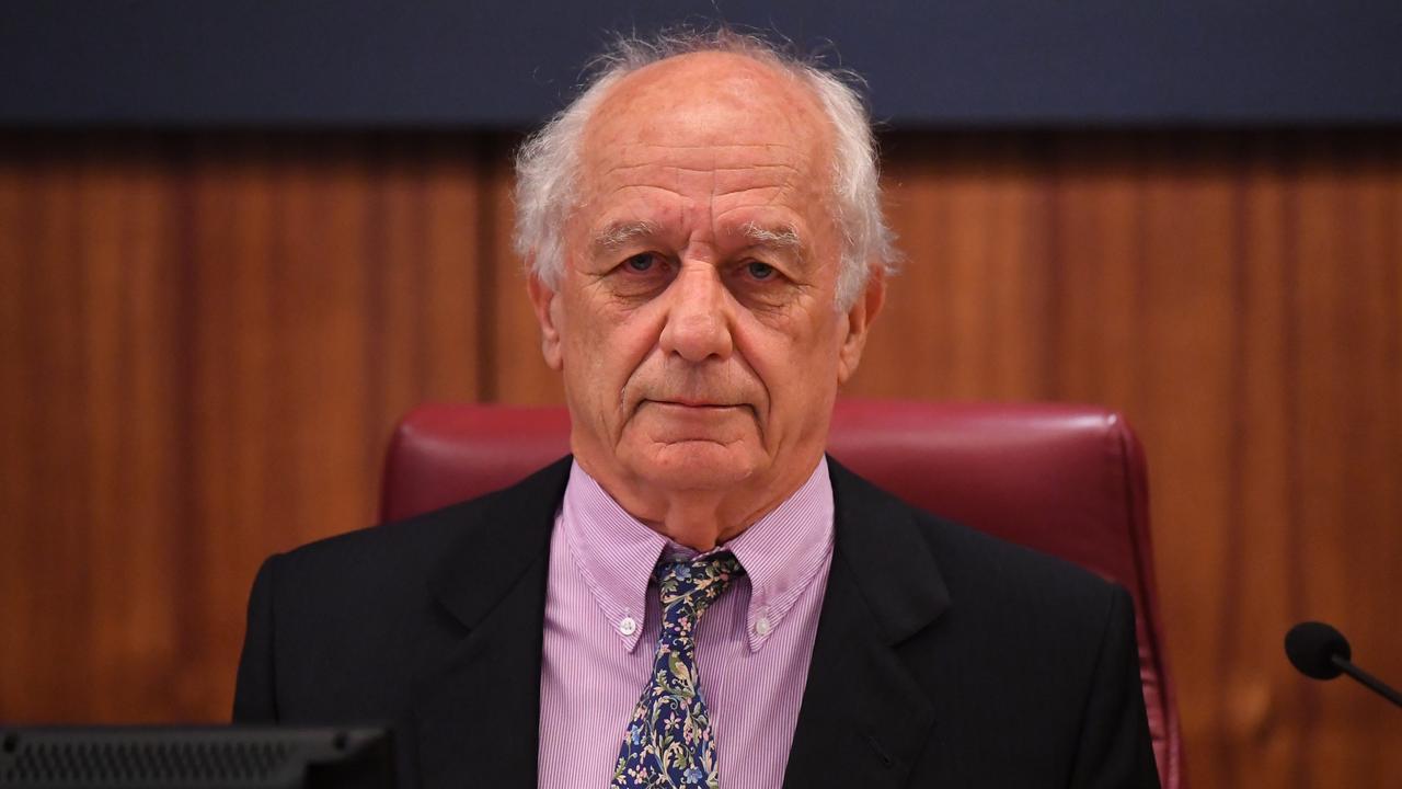 Commissioner Raymond Finkelstein said the other key reason for not immediately cancelling the licence was “the real risk of significant harm to the Victorian economy and to innocent third parties.” Picture: James Ross/AAP