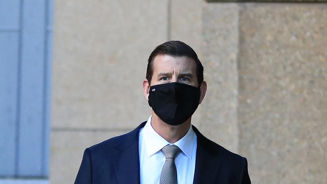 Ben Roberts-Smith arrives at the Federal Court in Sydney. Picture: NCA NewsWire / Christian Gilles