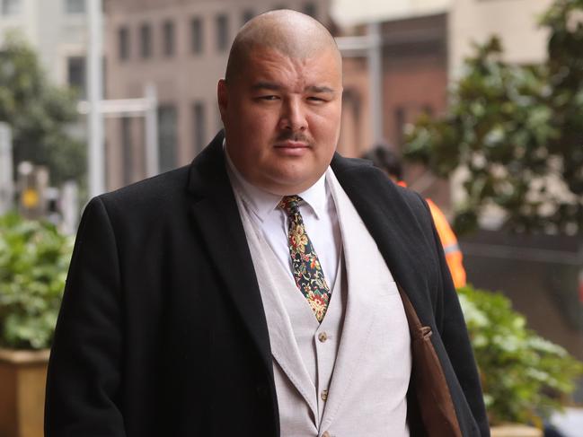 SYDNEY, AUSTRALIA - NewsWire Photos OCTOBER 13, 2021:The Aussie Cossack Simeon Boikov pictured outside Downing Centre Courts, Sydney CBD. Picture: NCA NewsWire / Damian Shaw