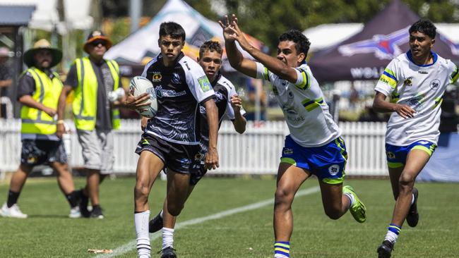 U17s boys Koori Knockout grand final, La Perouse Panthers vs Bundjalung Baygal Warriors. Picture: Andrea Francolini.