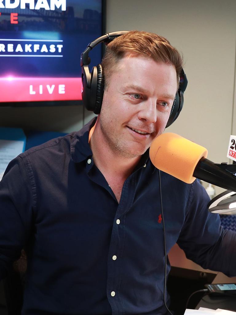 2GB radio host Ben Fordham. Picture: John Feder/The Australian