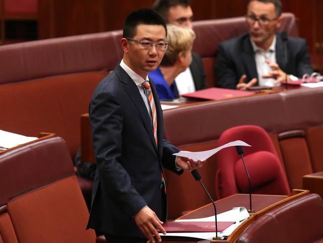 Negoations have stalled, according to Senator Dio Wang. Picture: Kym Smith.