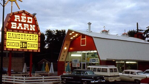 American food chain The Red Barn had sites across Australia, including Melbourne.