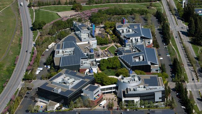 Google's headquarters in Mountain View, California.