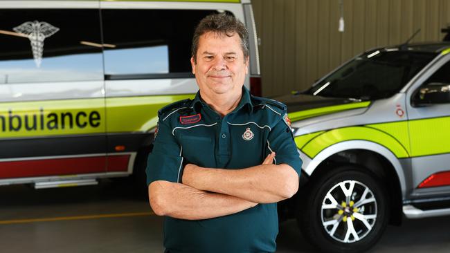 Burdell Ambulance Station Officer in Charge Stephen Willdin. Picture: Shae Beplate.