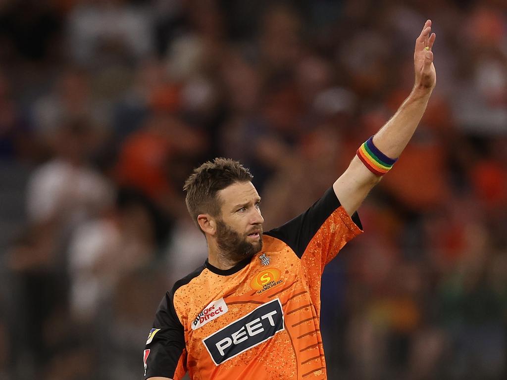 Andrew Tye is enjoying a strong start to BBL13. Picture: Paul Kane/Getty Images