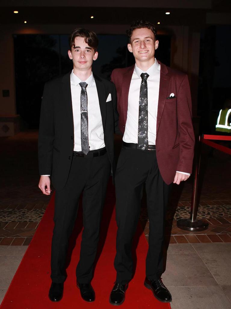 17th October 2020, Clayton Bryant, Liam Webster from Rivermount College attend their year 12 formal at Links hope Island Photo Paul Stevens SMP Images