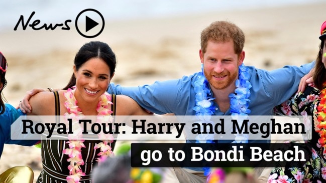 Royal Tour - Harry and Meghan go to Bondi Beach