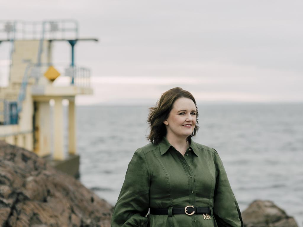 Name game … Dervla McTiernan, pictured on a trip back to Ireland, is ‘Dearbhla’ to her friends and family; and ‘Kate’ when it comes to takeaways. Photo: Nathalie Marquez