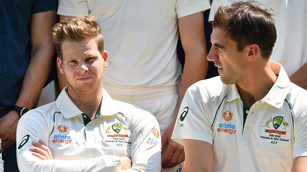 Steve Smith (left) and Pat Cummins (right) will lead Australia’s new era.