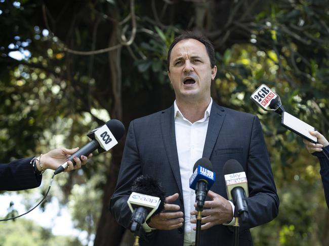 Legalise Cannabis MP Jeremy Buckingham Picture: John Feder