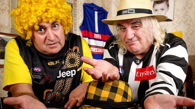 Richmond supporter Trout stands by Joffa and will not attend Richmond games until the AFL apologises for its recent treatment of supporters. Picture: Ian Currie