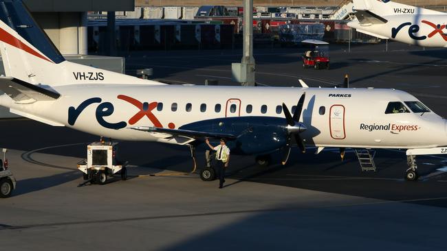 REX will raise $30 million to launch a domestic route between Brisbane, Sydney and Melbourne. (AAP/Emma Brasier)