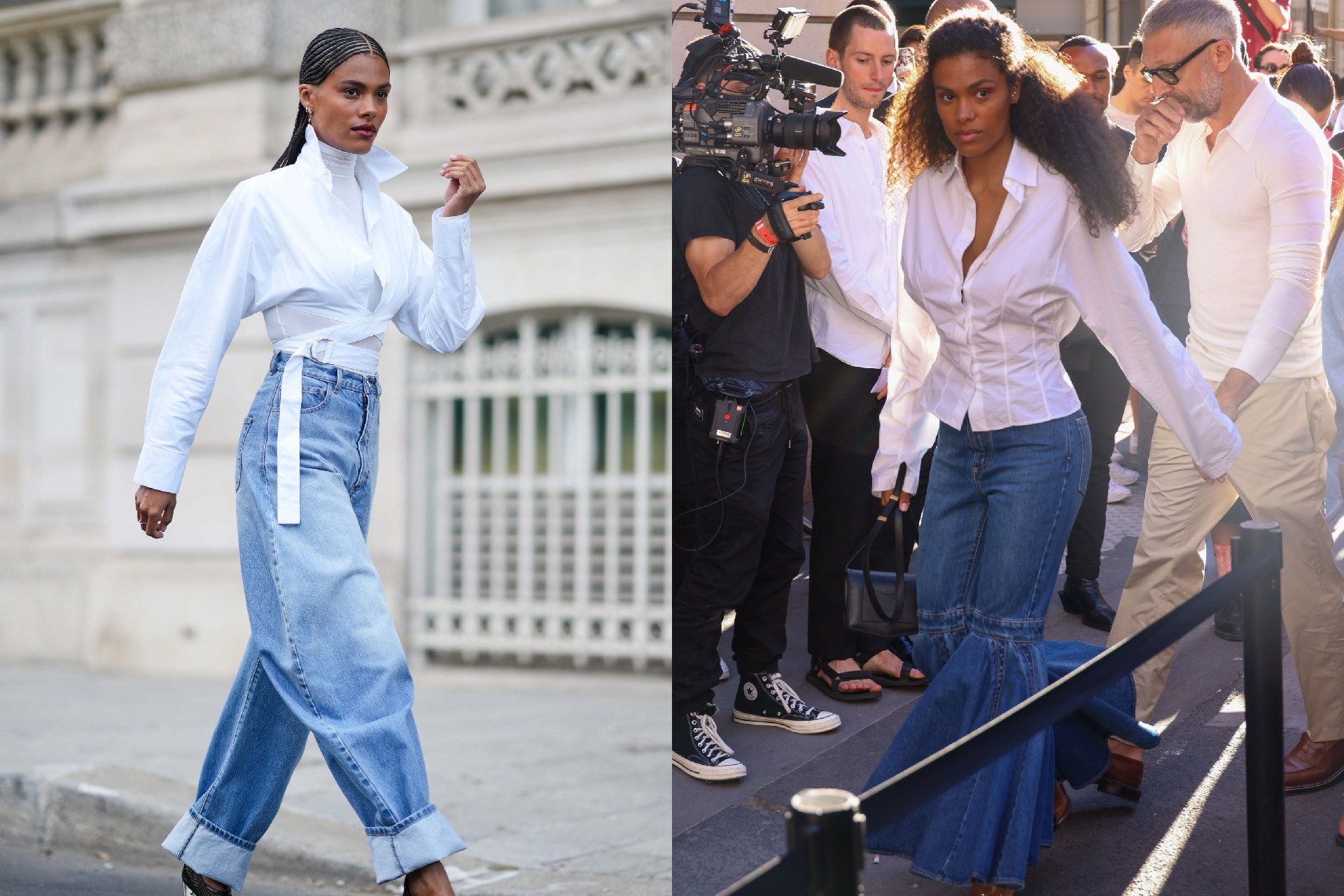 How The Humble White Shirt And Jeans Has Become The Surprising Celebrity  Outfit Of 2023