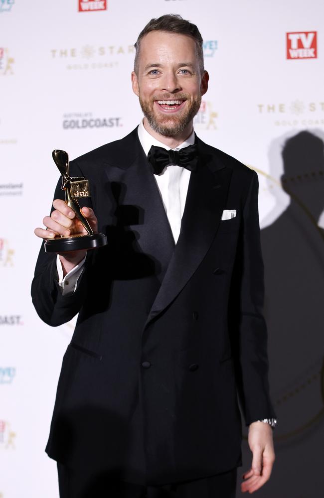 Hamish Blake took out the coveted Gold Logie at the 62nd TV Week Logie Awards. Picture: Josh Woning