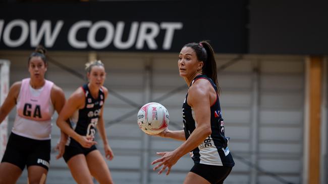 New signing Verity Simmons also impressed. Picture: Narelle Spangher, Netball NSW