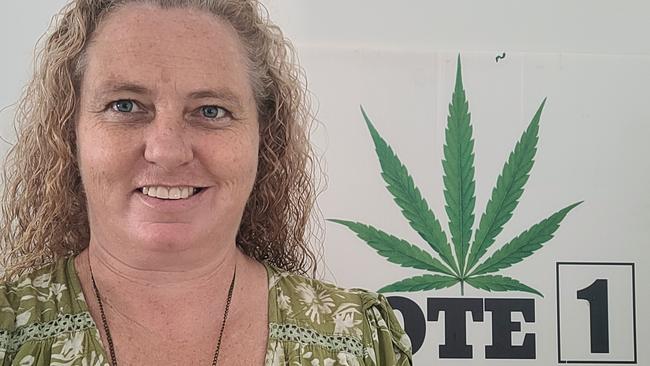 Megan Mathew is the Cowper candidate for the Legalise Cannabis Party in the federal election on May 3.