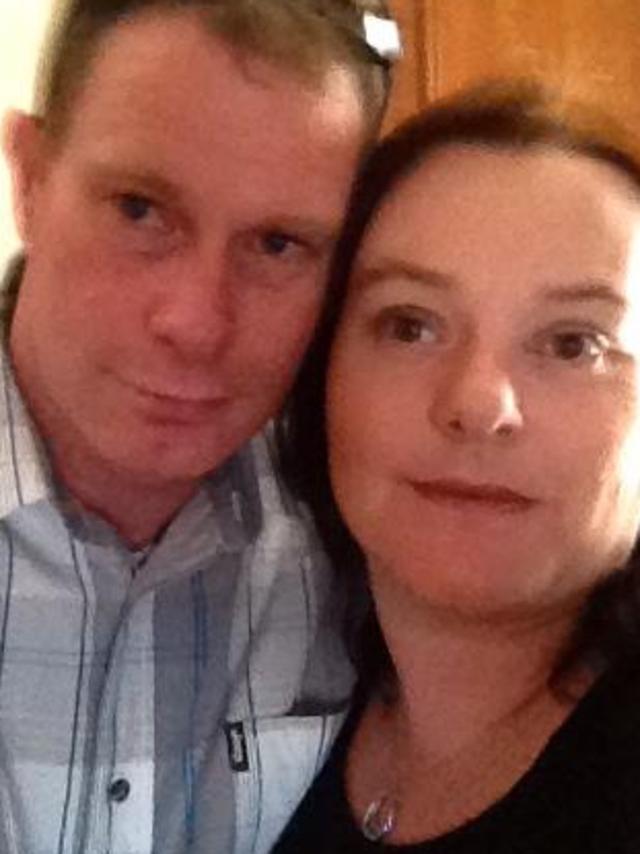 Tennille Smith with husband Tim Smith.