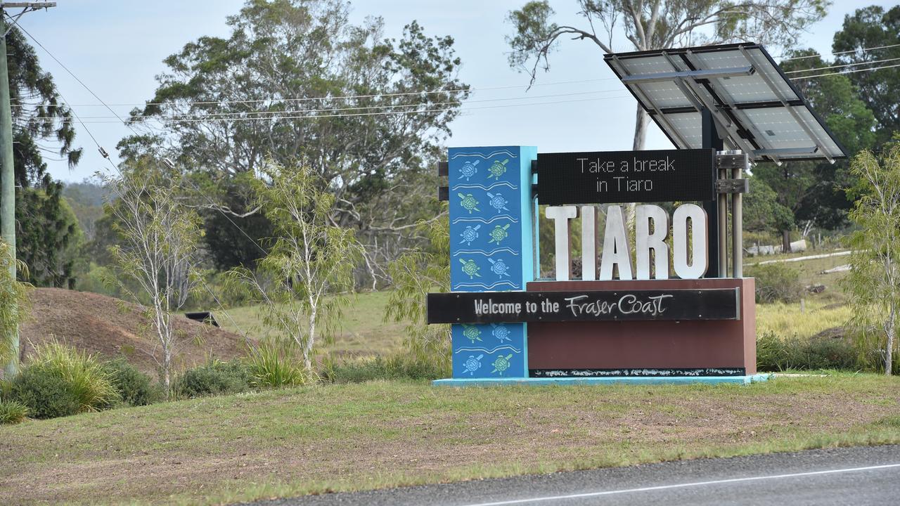 A man aged in his 40s has been taken to hospital after a tractor crash on the Bruce Highway near Tiaro.