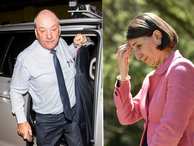 Composite image of Daryl Maguire and NSW Premier Gladys Berejiklian