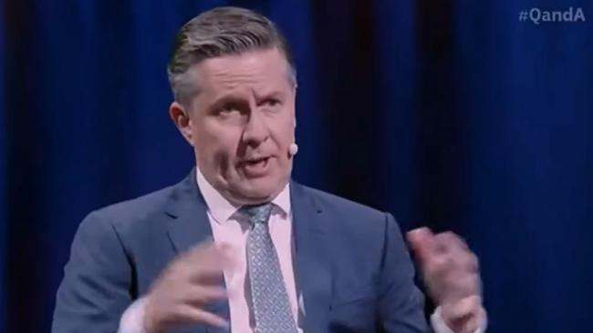 Health Minister Mark Butler. Picture: ABC