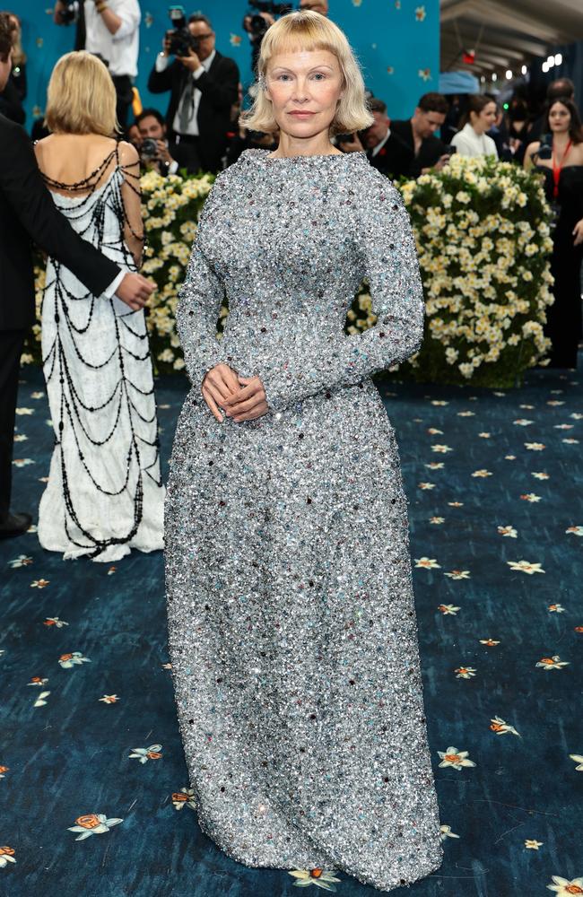 Pamela Anderson. Picture: Dimitrios Kambouris/Getty Images for The Met Museum/Vogue