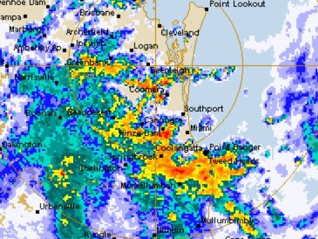 A massive rain event is set to stay in Queensland
